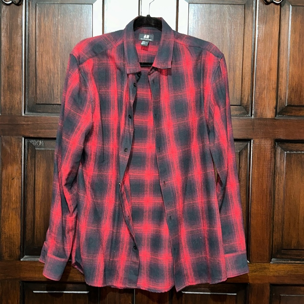 Men’s H&M flannel size M